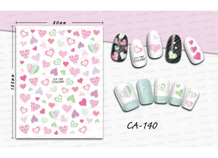 3D Nail Stickers - CA-140